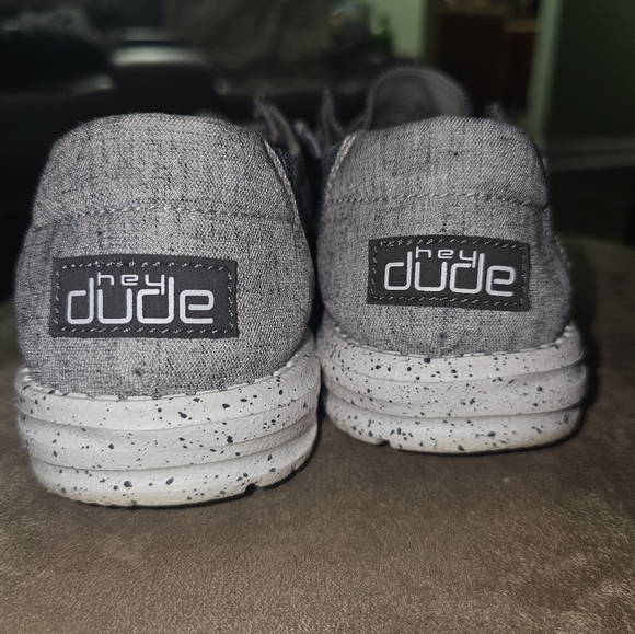 Wendy Sox Hey Dudes In Dark Grey - Picture 4 of 5